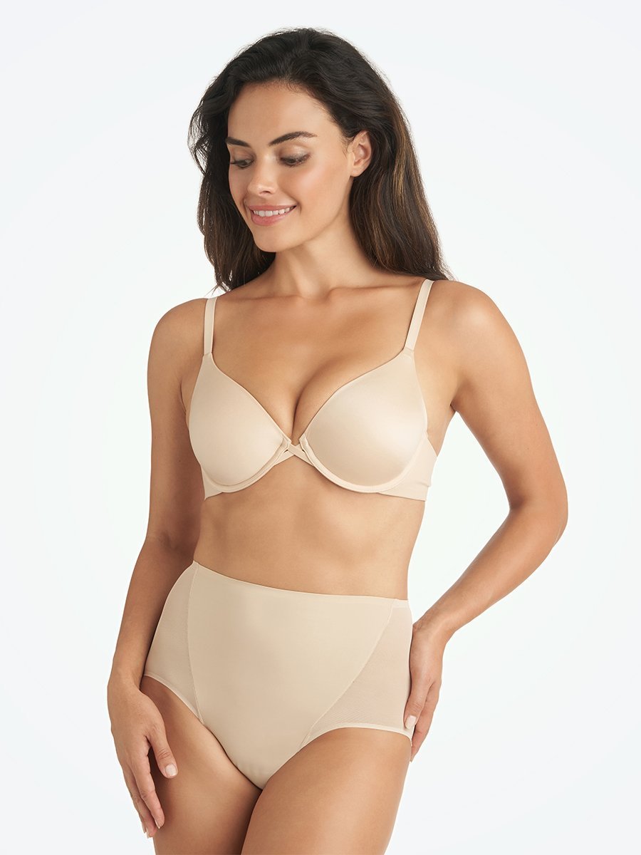 TC Fine Intimates Sleek Shaping Torsette Camisole in Warm Beige FINAL SALE  NORMALLY $62 - Busted Bra Shop