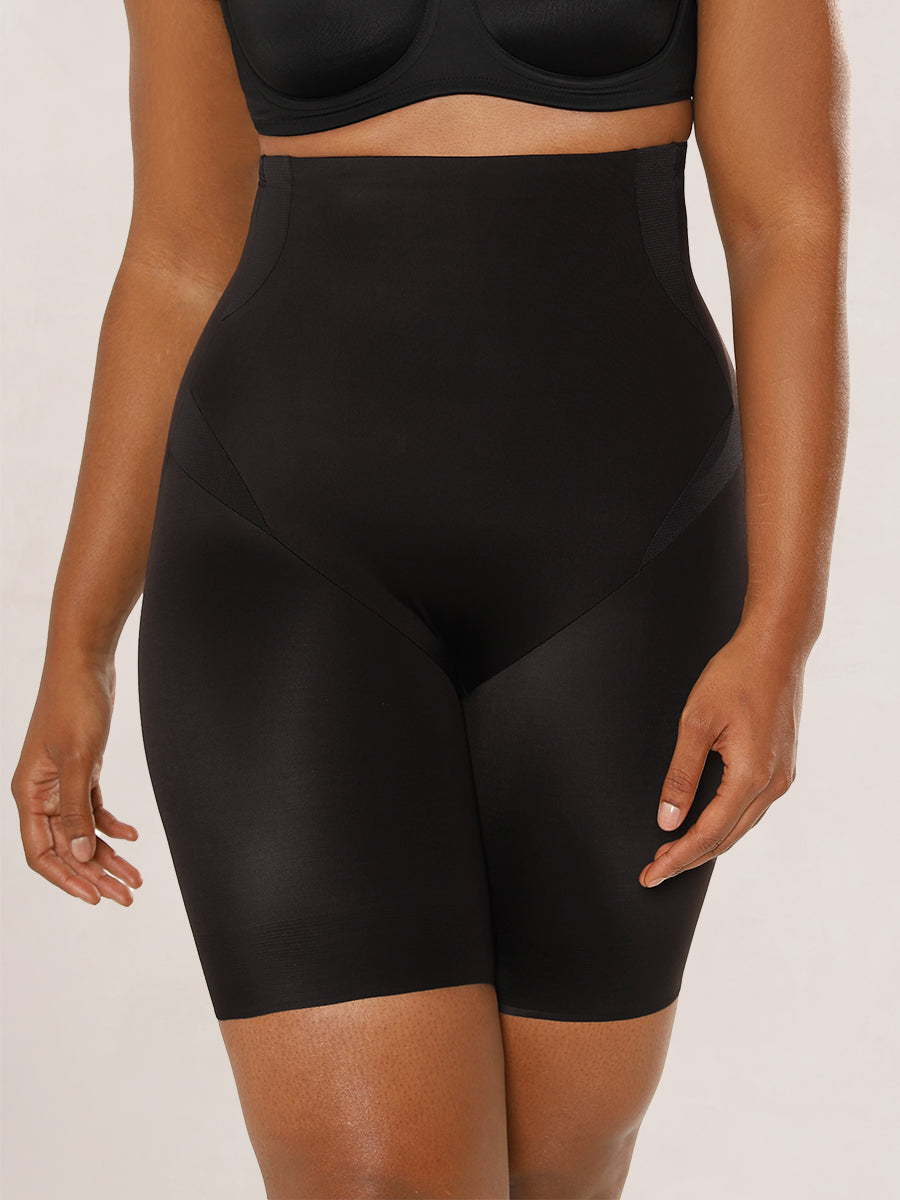 TC High Waisted Thigh Slimmer black