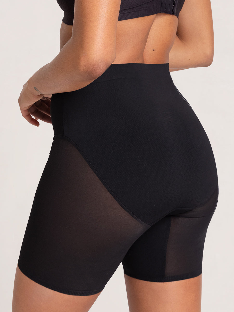 Shapermov Detoxification Shapewear Shorts, Detoxification Shapewear Shorts,  Unique Fiber Restoration Shaper for Women (Color : Black6, Size : X-Large)