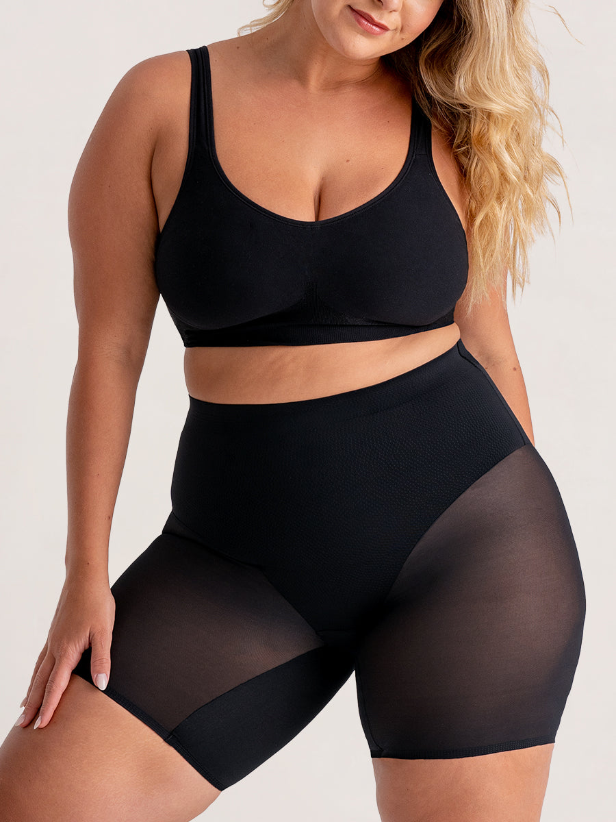 Shapermint Essentials Everyday Empower Mesh Shaper Shorts - Wear