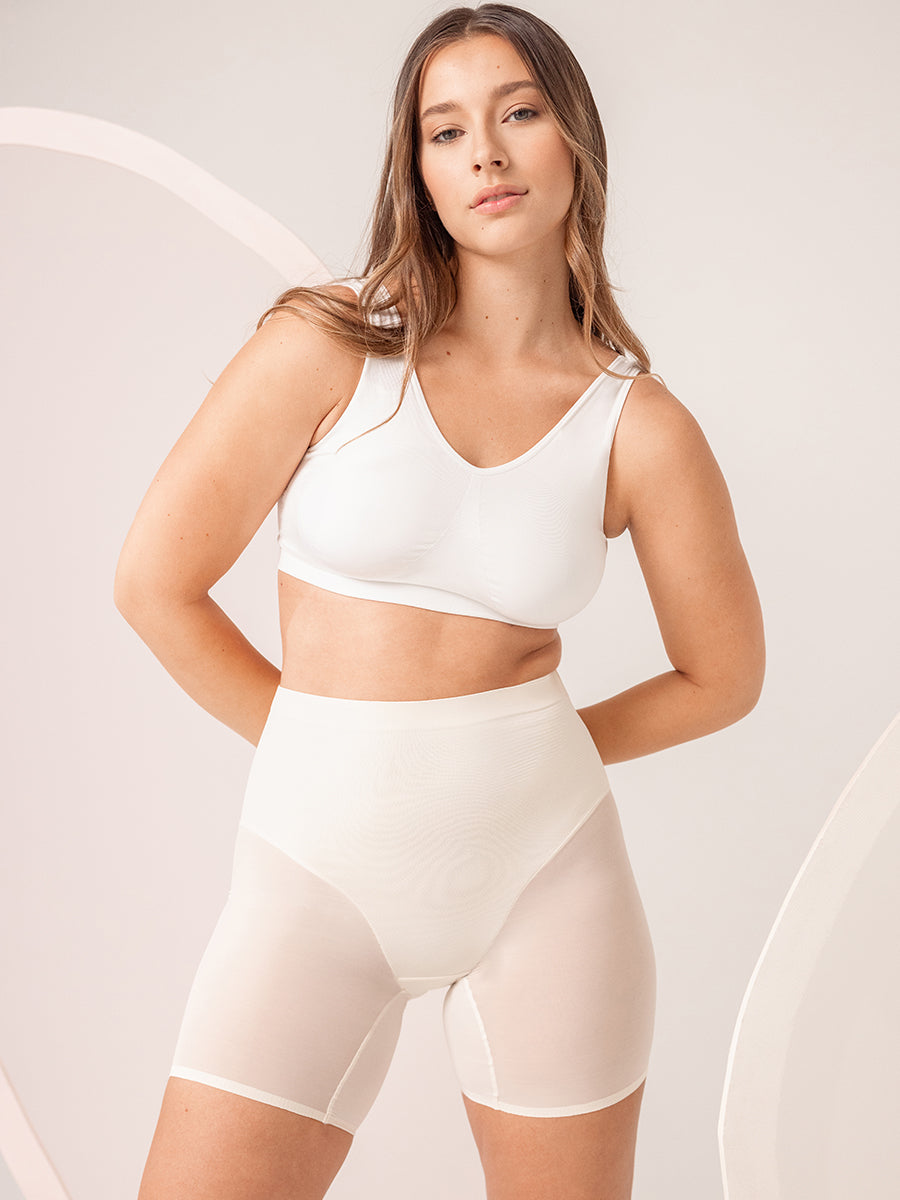 Shapermint Essentials Everyday Empower Mesh Shaper Shorts