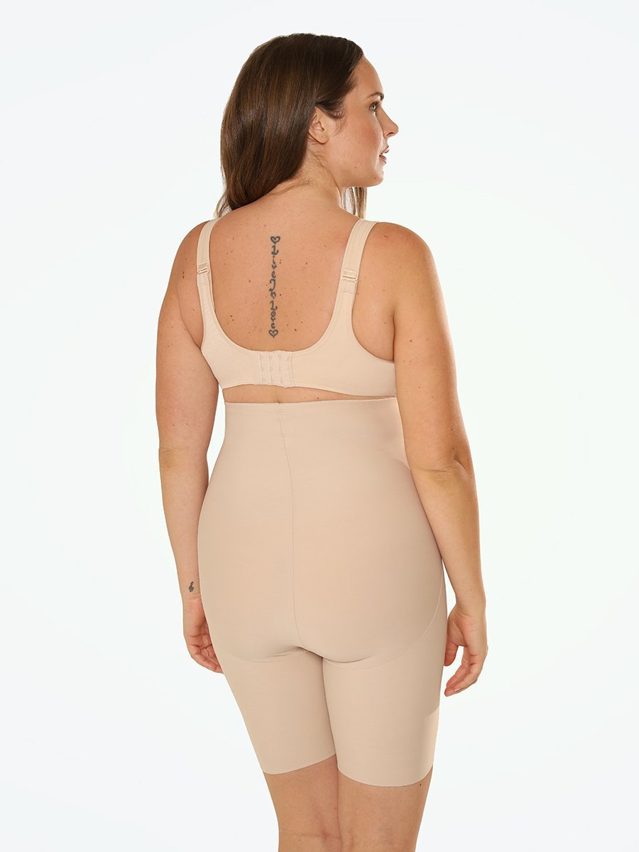 InstantFigure WP019TX Shapewear Plus Size Hi-Waist Full Front