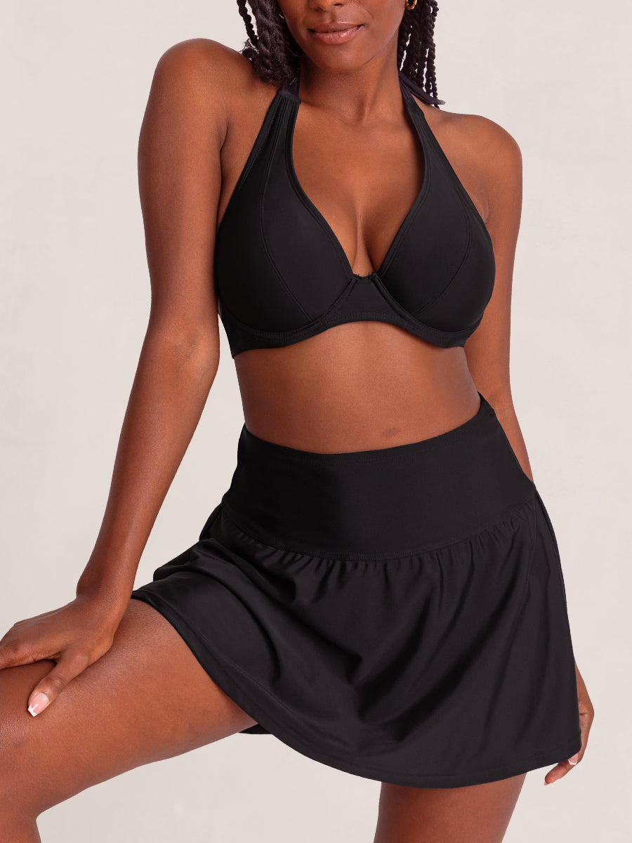 Shapermint Essentials One Shoulder Control Swimsuit - Wear Test