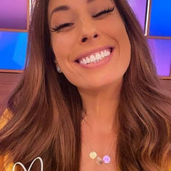 Stacey Solomon MurrayandMe disc Sirius Necklace