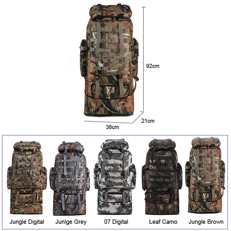 100l military backpack