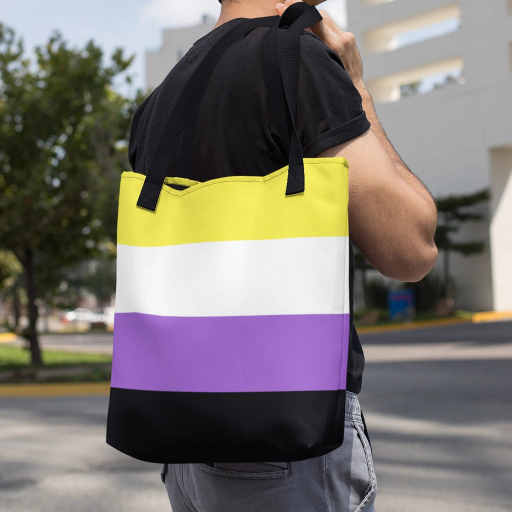 BISEXUAL PRIDE FLAG - STAR SHAPE Tote Bag for Sale by seren0