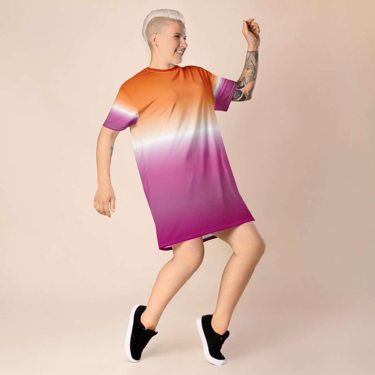 Ombré Lesbian Flag Dress - On Trend Shirts – On Trend Shirts