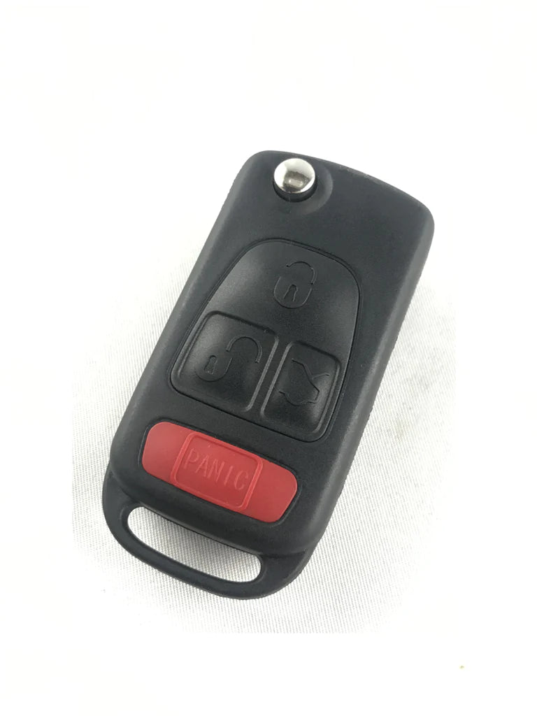 Mercedes-Benz ML-Class W163, 4 buttons flip key (HU64) PCF7935