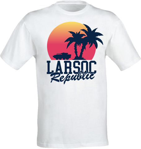 SUNSET PALM LAV-25 T-SHIRT