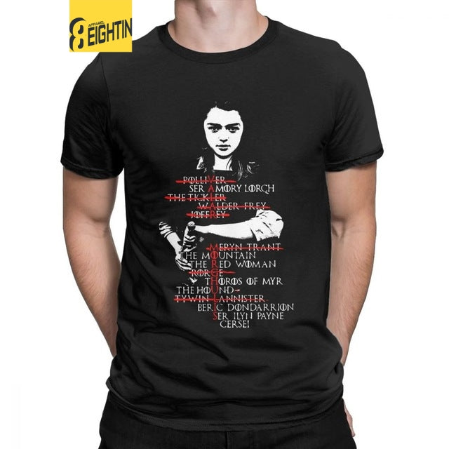 arya stark t shirt