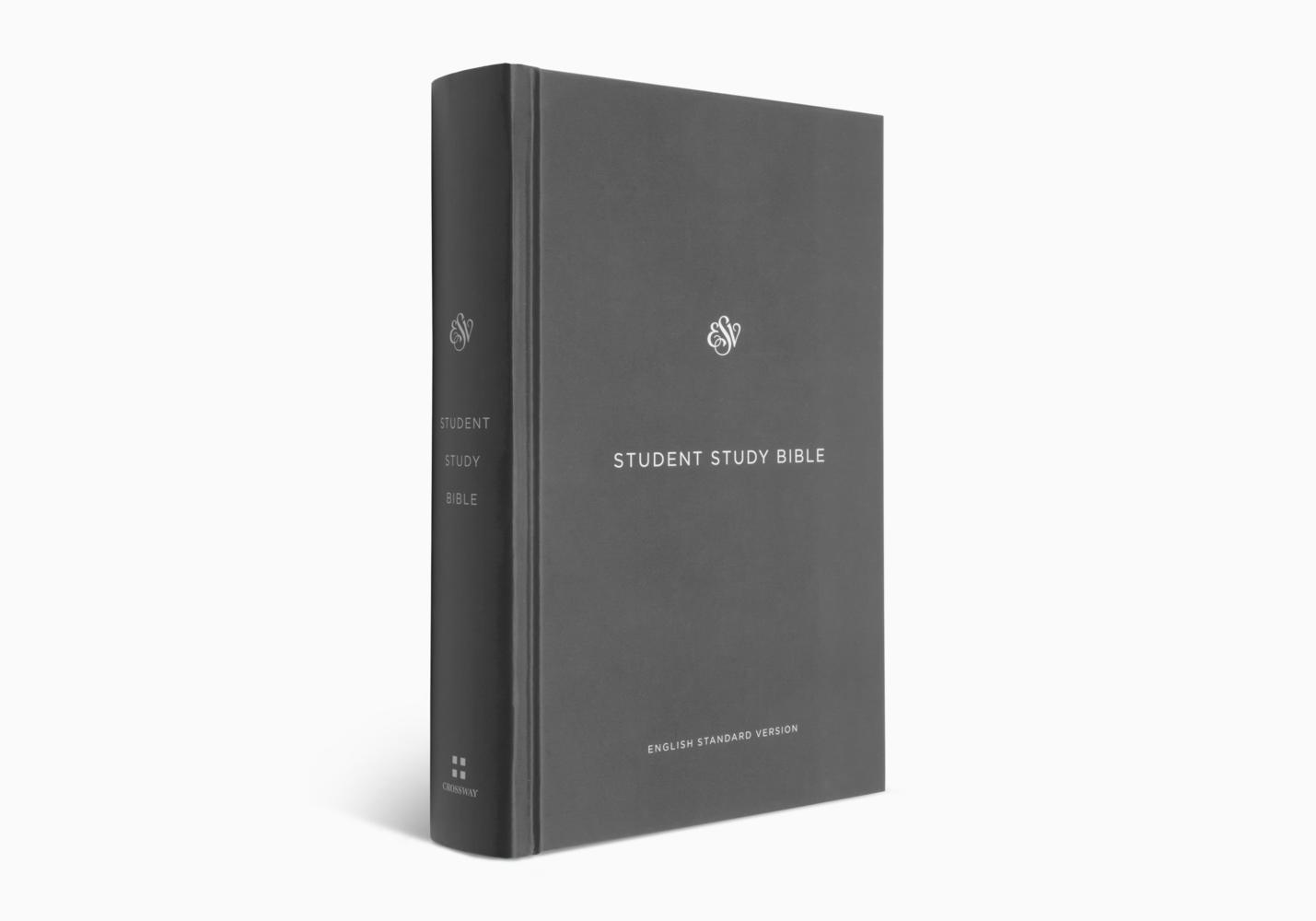 ESV Student Study Bible - Hardcover Grey ESV, English Standard Version ...