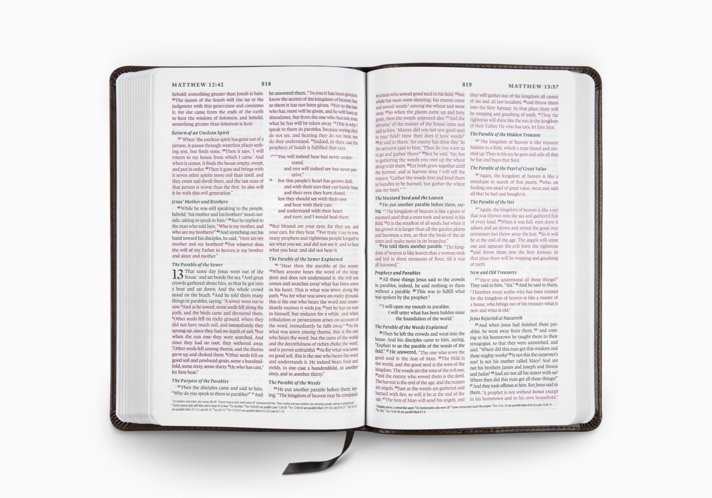 esv bible with red letters