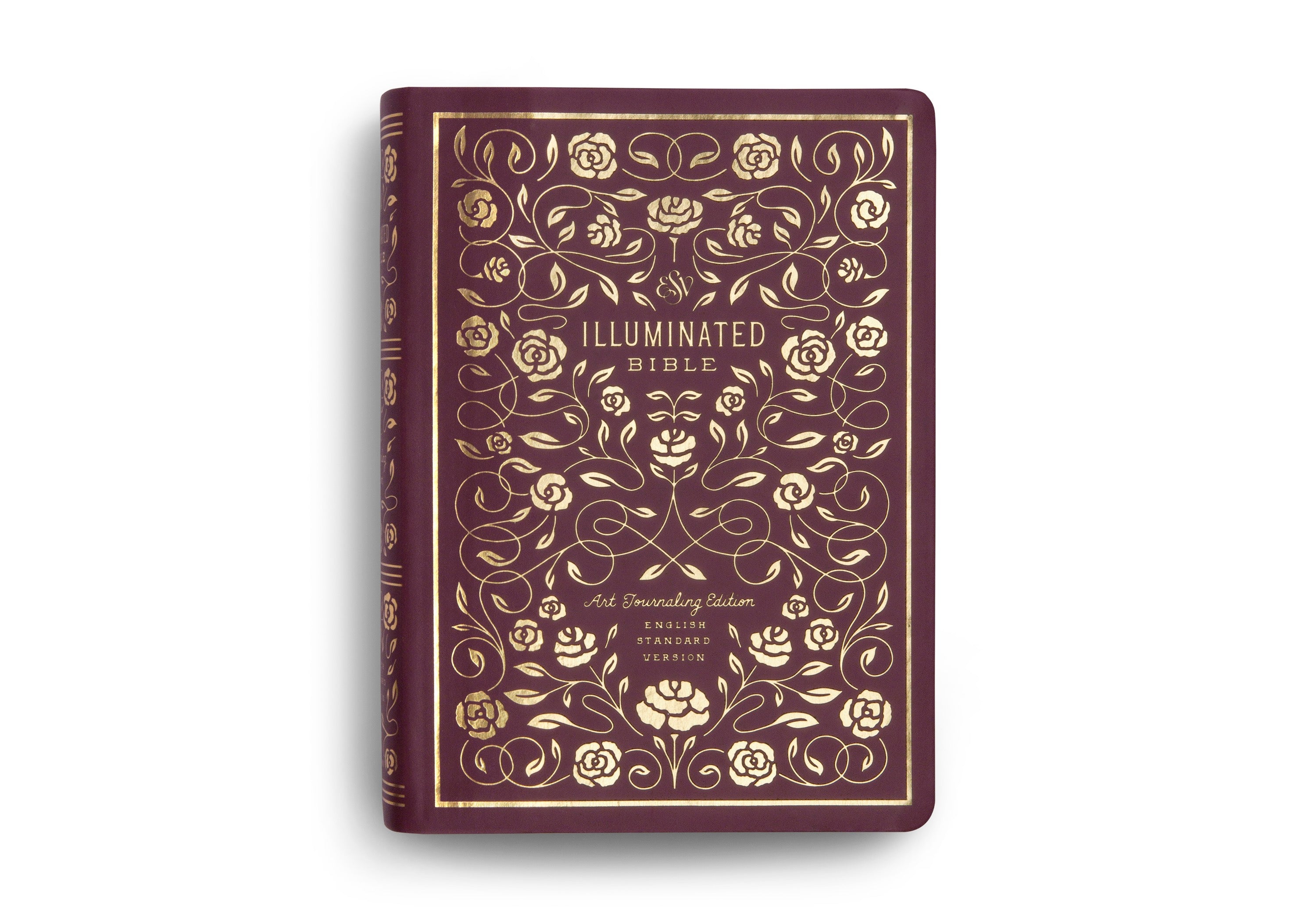 ESV Illuminated Bible, Art Journaling Edition (TruTone, Burgundy) ESV ...