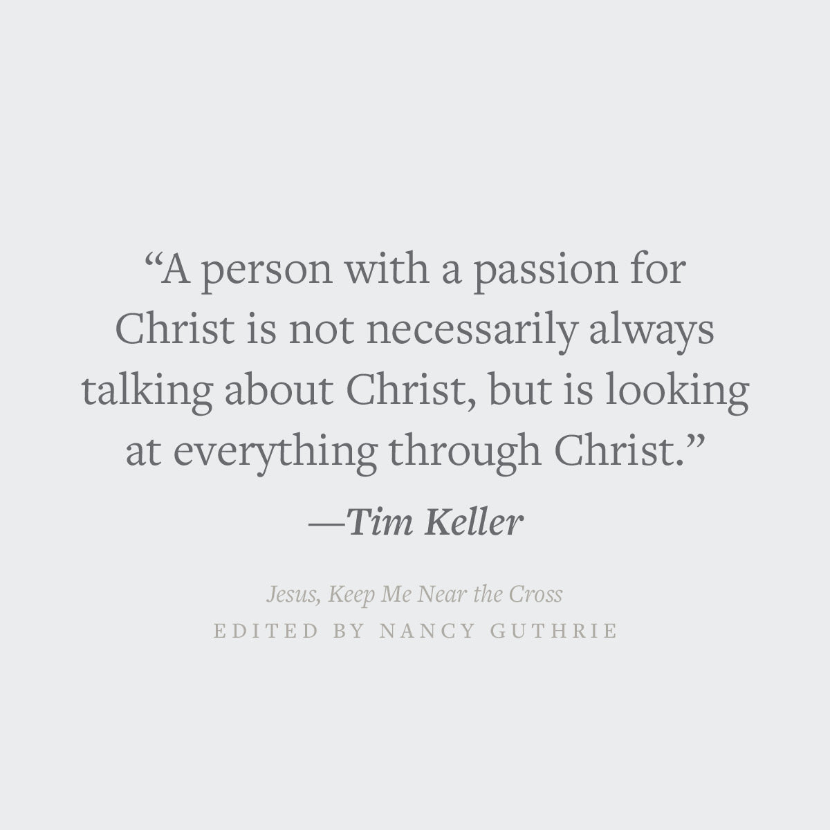 Jesus Keep Me Near The Cross Experiencing The Passion And Power Of Easter Redesign Guthrie Nancy Editor Westminster Bookstore