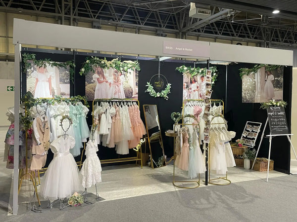 Angel & Rocket stand at the National Wedding Show