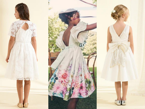 Contemporary flower girl styles