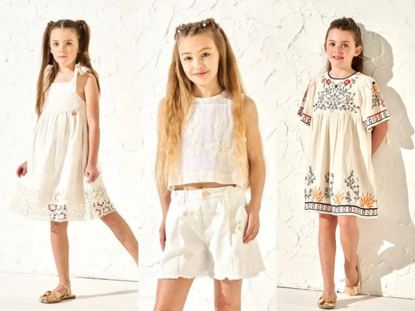 Natural textures girls outfit ideas