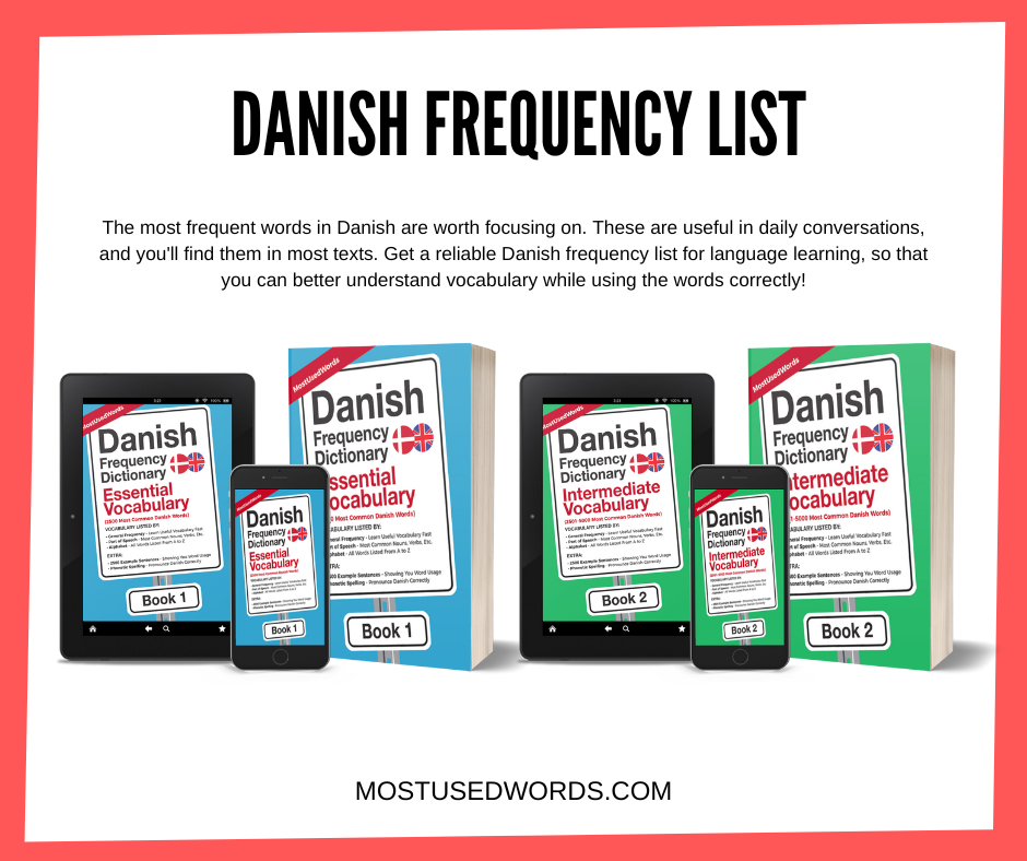 Danish Frequency List