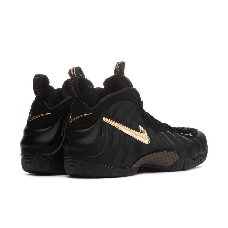 new foamposites black and gold
