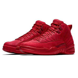 jordan red basketball shoes