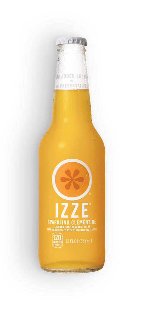 added fruit juice no sugar IZZE JUICE â€“ CLEMENTINE SPARKLING