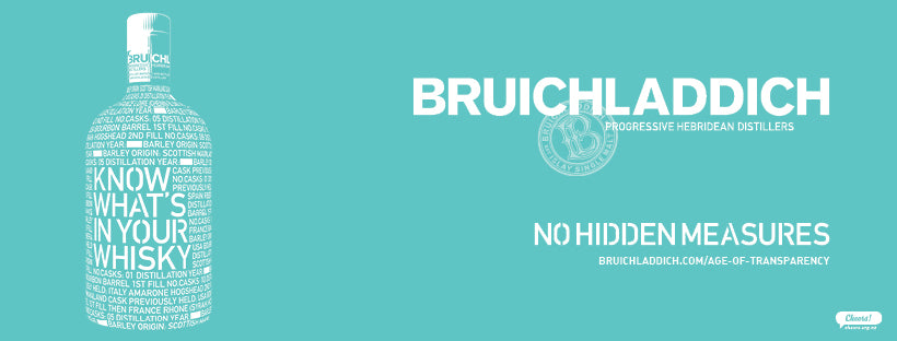 Bruichladdich distillery collection