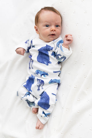 Fauna Kids baby romper photographed by ausra Dooley