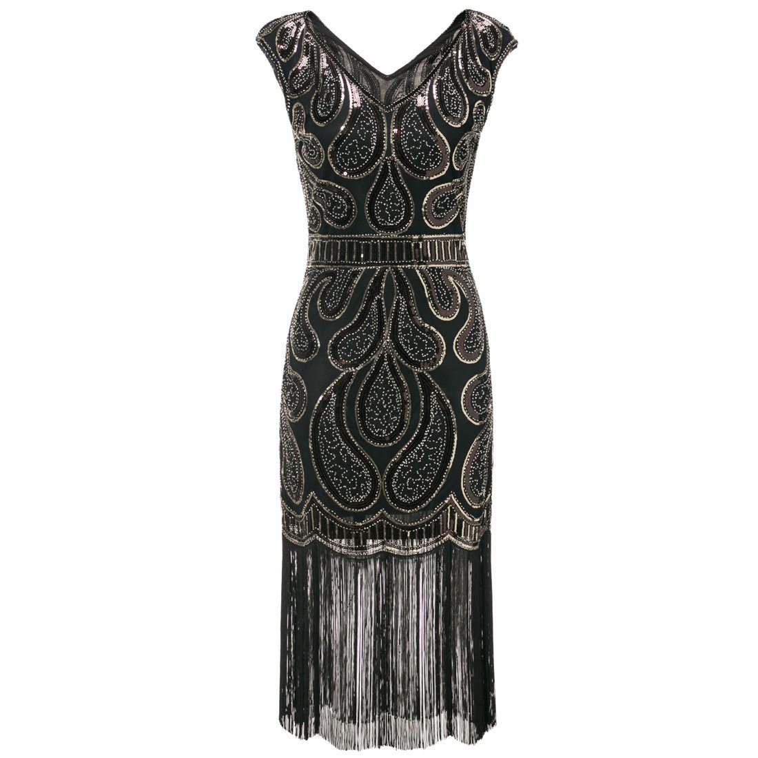 Sequined Flapper Dresses Downton Abbey Ehearsal Party 20s Vintage|Jaos ...