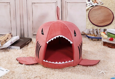 shark dog bed