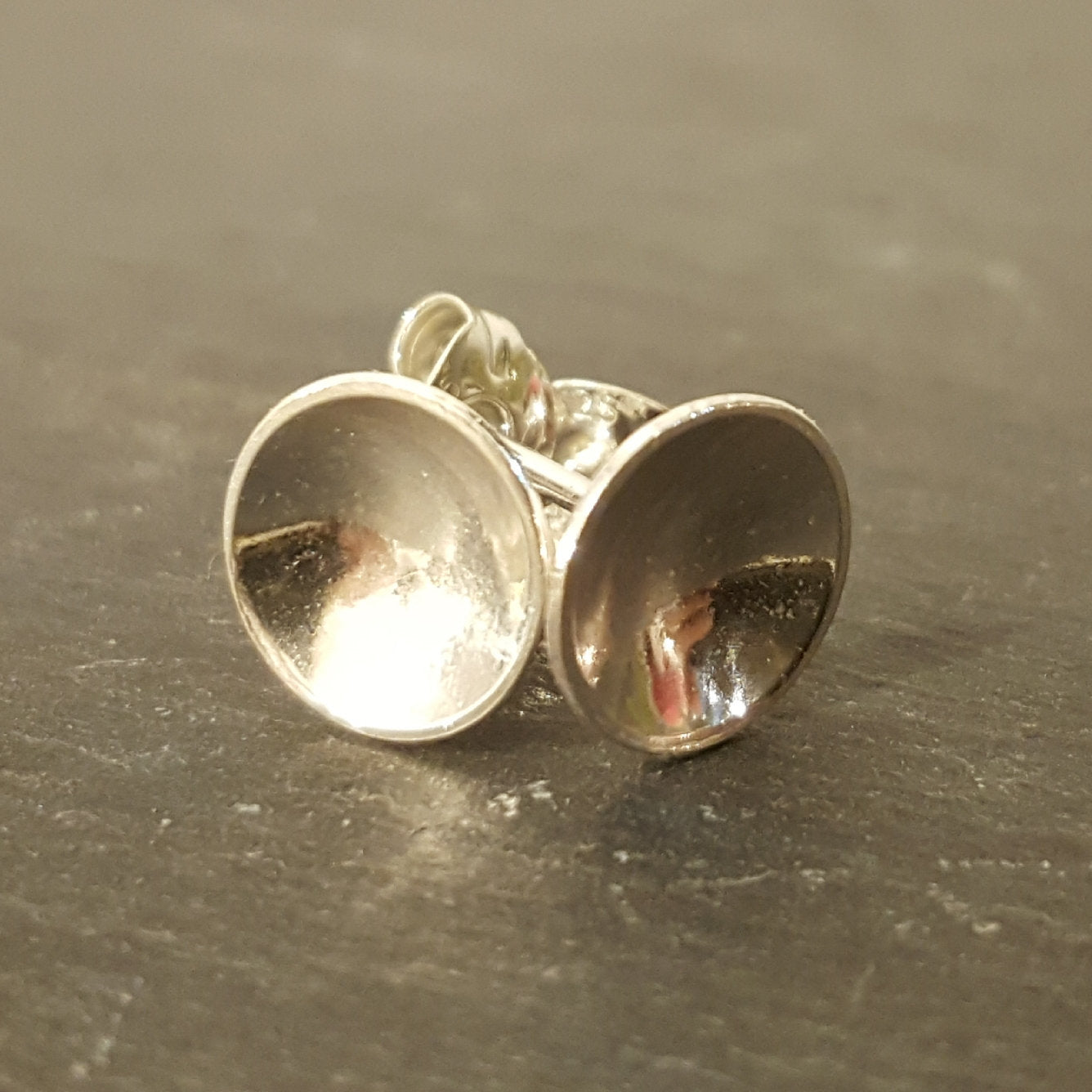 Little Domed Stud Earrings