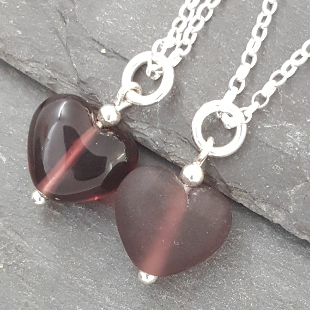 Velvet & Gloss Collection - Cora Tiny Heart Necklace