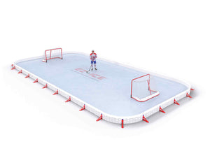 EZ ICE PRO Home Arena System ™ – Upgrade from [PRO // 20ft * 40ft // Classic-Classic-Classic // Round Corners // No Bumpers] to [PRO // 25ft * 45ft // Classic-Classic-Classic // Round Corners // No Bumpers] - WUP000009330