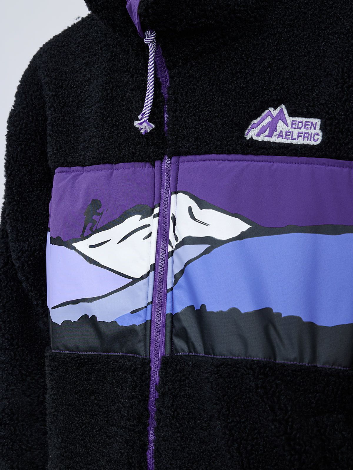 Aelfric Eden Mountains Patchwork Sherpa Coat – Aelfric eden