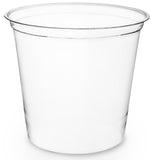 Compostable Clear Round Biodegradable Deli Container - 24oz