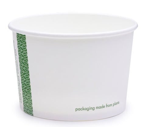 Packnwood Double Wall Kraft Compostable Paper Cups - 10 oz - Dia: 3.5 H  3.7,500/cs