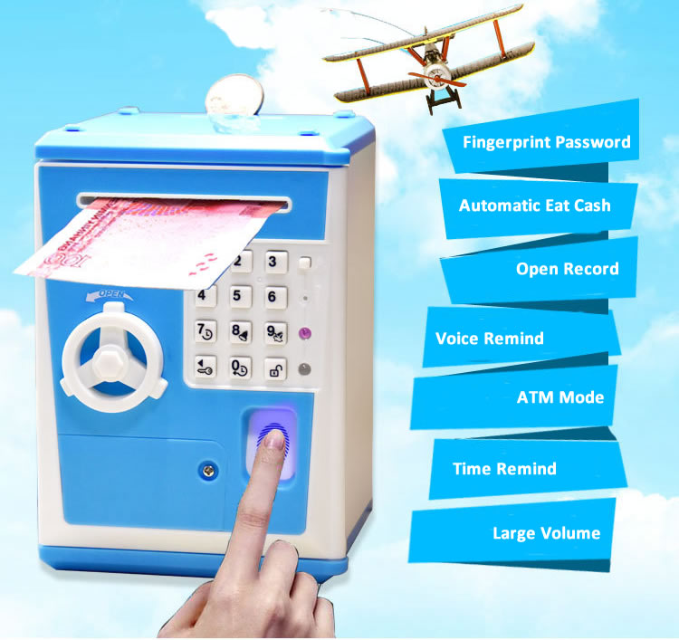 electronic atm piggy bank