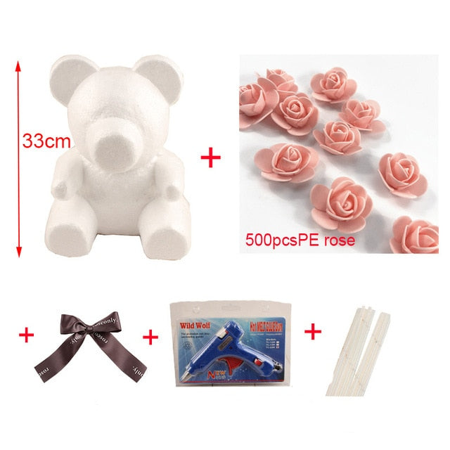 diy rose bear