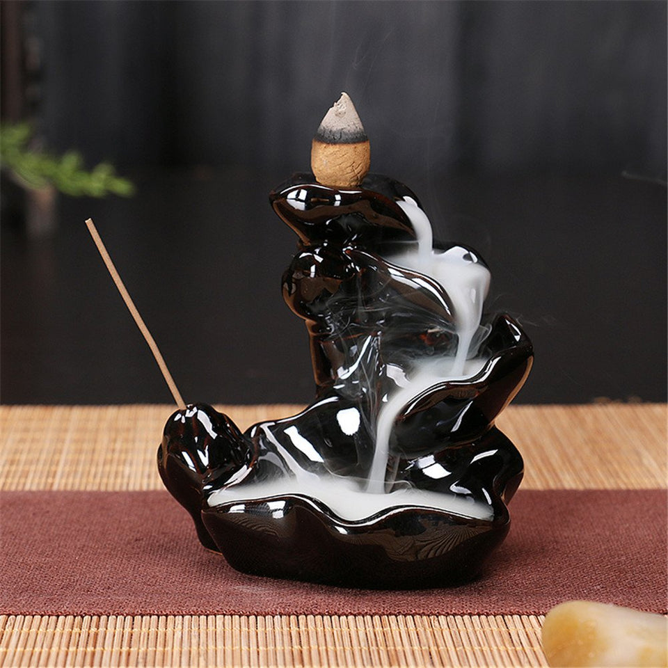 incense waterfall burner