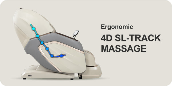 Osaki OS-Pro 4D Emperor Zero Gravity Massage Chair - Heated Lumbar, HD Speakers