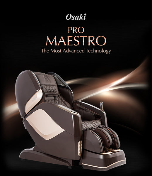 Osaki OS Pro Maestro Massage Chairs with 4D Full Body Massage Technology 