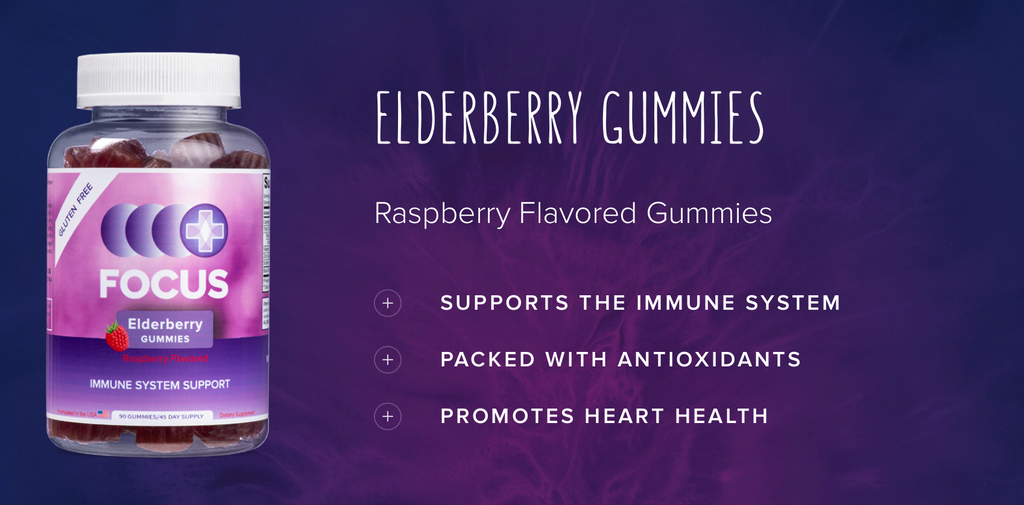 Focus Elderberry Antioxidant & Promotes Healthy Heart