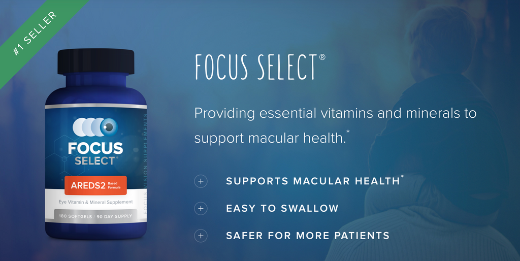 Focus Select Vitamins & Minerals Supports Macular Eye Health