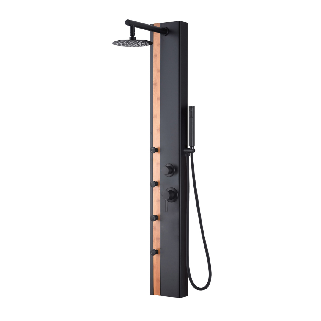 Pulse ShowerSpas Eclipse Shower System with 8" Rain Showerhead