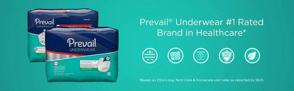 Prevail Maximum Absorbency Incontinence Underwear with Breathable Rapid Absorption Discreet Comfort Fit Adult Diapers