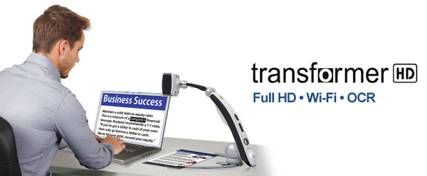 Enhanced Vision Transformer HD High Performance Portable Video Magnifier 