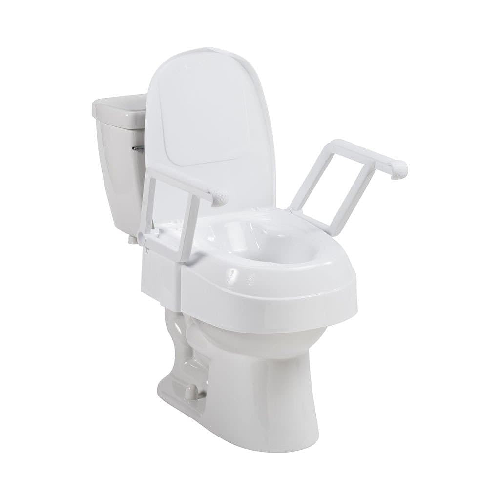 Drive Medical PreserveTech™ Universal Raised Toilet Seat with Arms