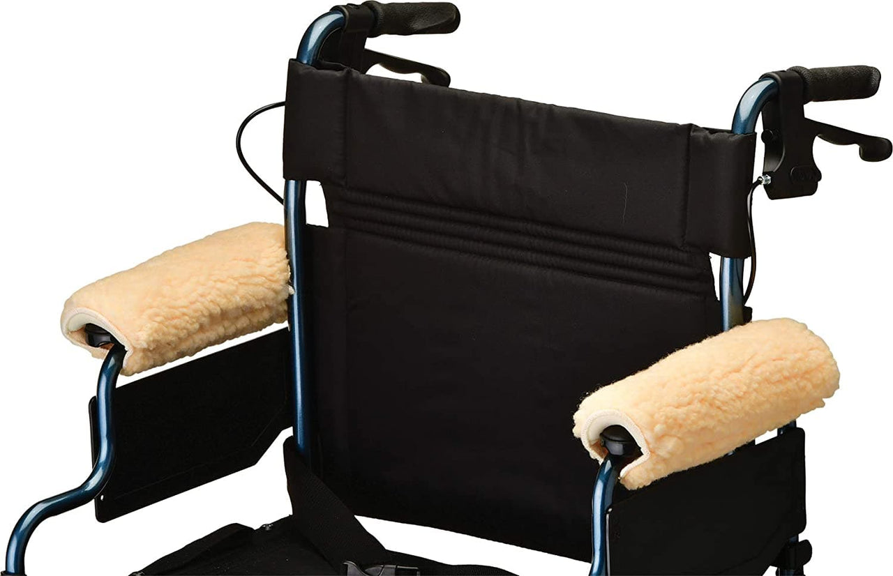 Nova Medical Wheelchair Fleece Arm Cushion Covers