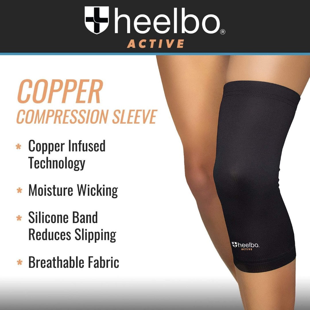 black knee compression sleeve