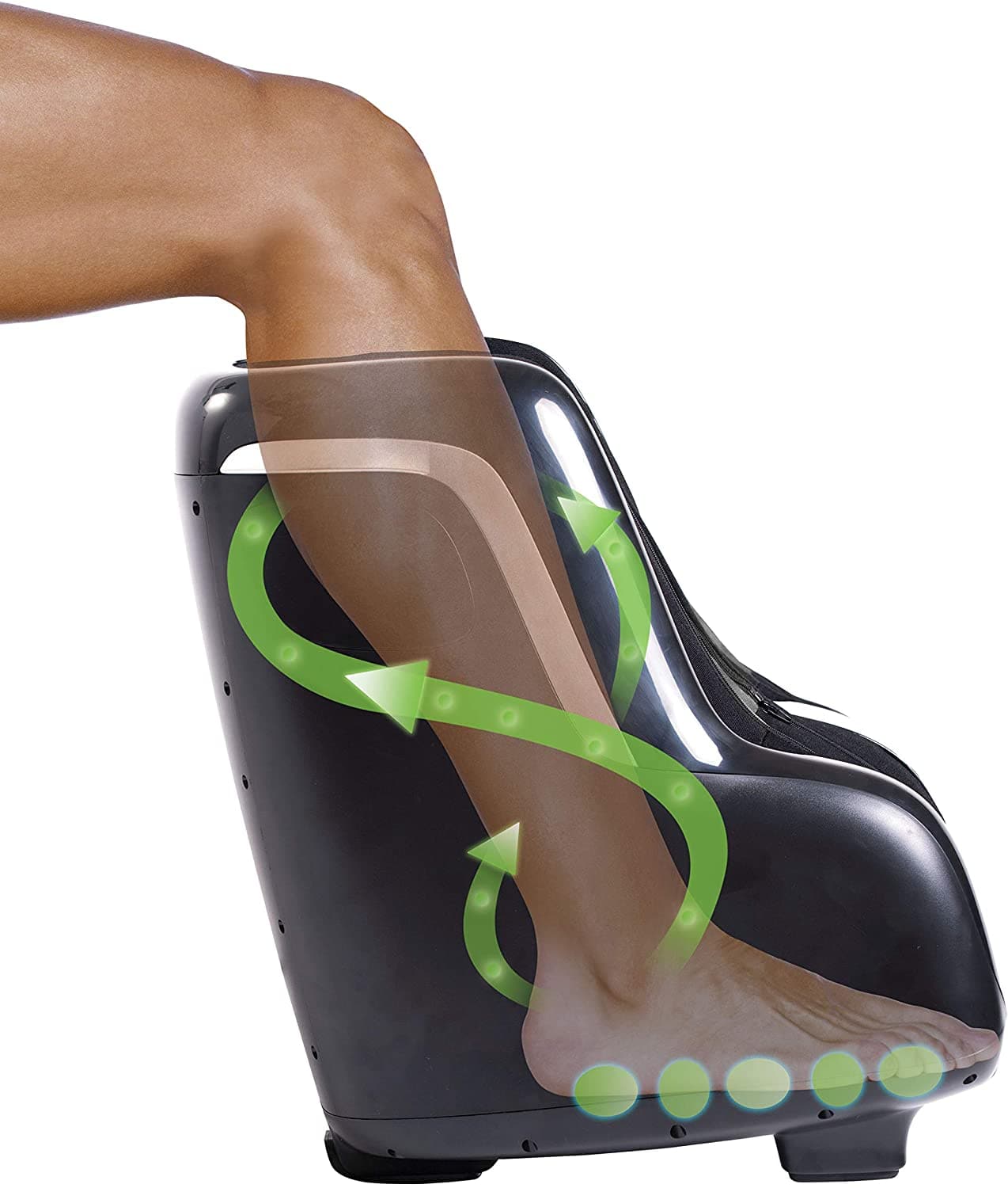 Human Touch Reflex5s Foot And Calf Massager Perfect For Relaxation
