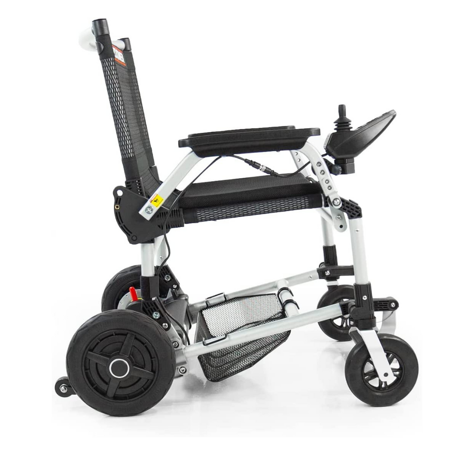 Journey Zoomer Chair Portable Lightweight Power Wheelchair Folds Flat